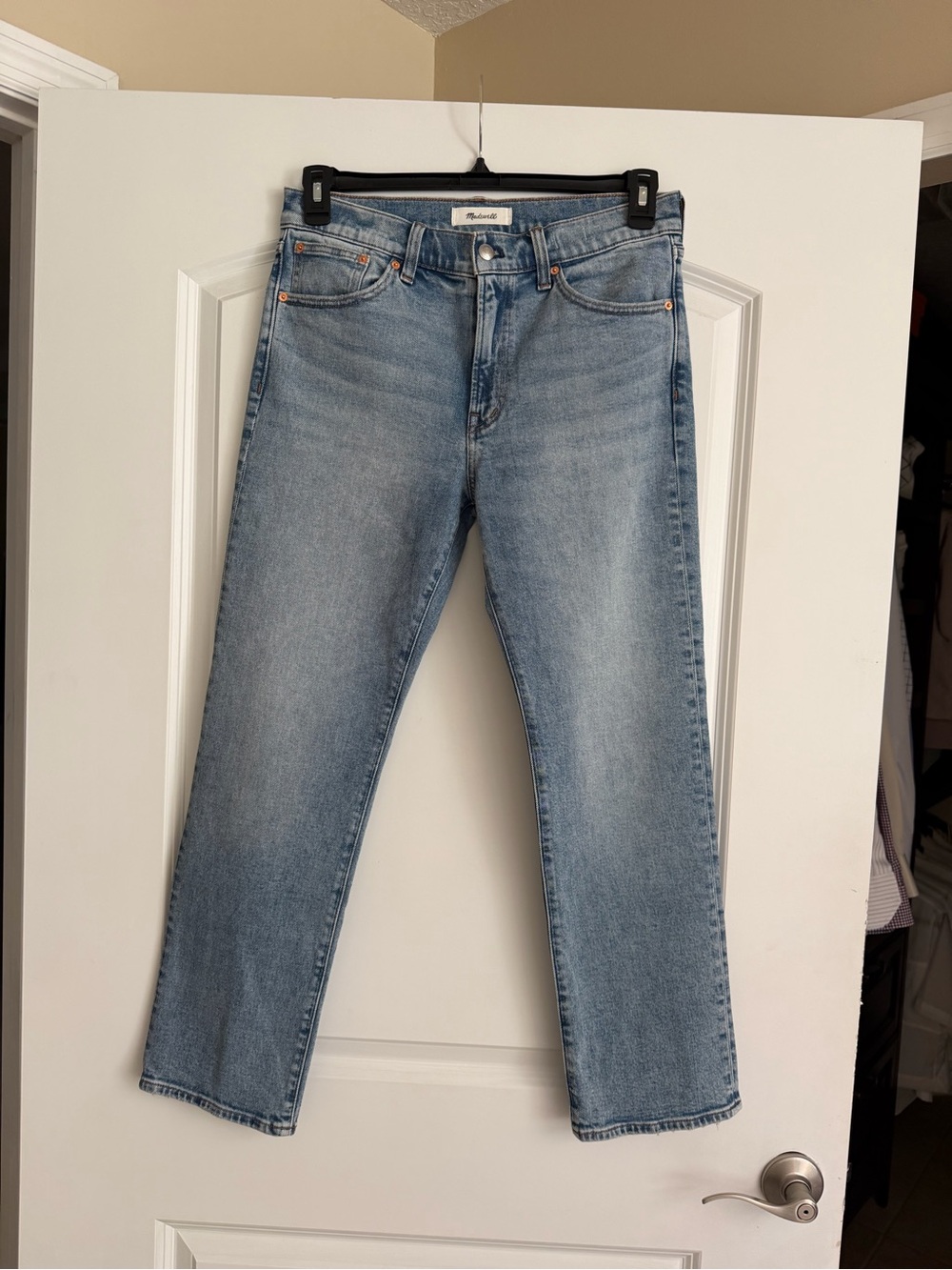 Madewell the Jules slim straight jeans